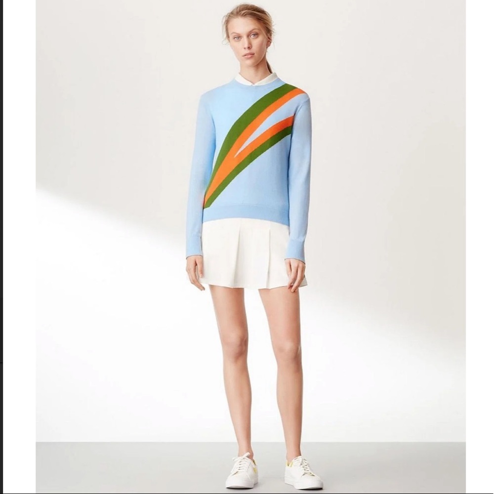 Tory Burch Tory Sport Performance Cashmere Crewneck Sweater